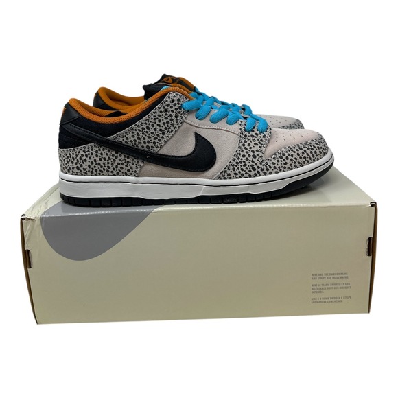 Nike SB Dunk Low Electric Pack Olympic Safari Men's Size 9.5 fz1233-002 - Picture 12 of 13